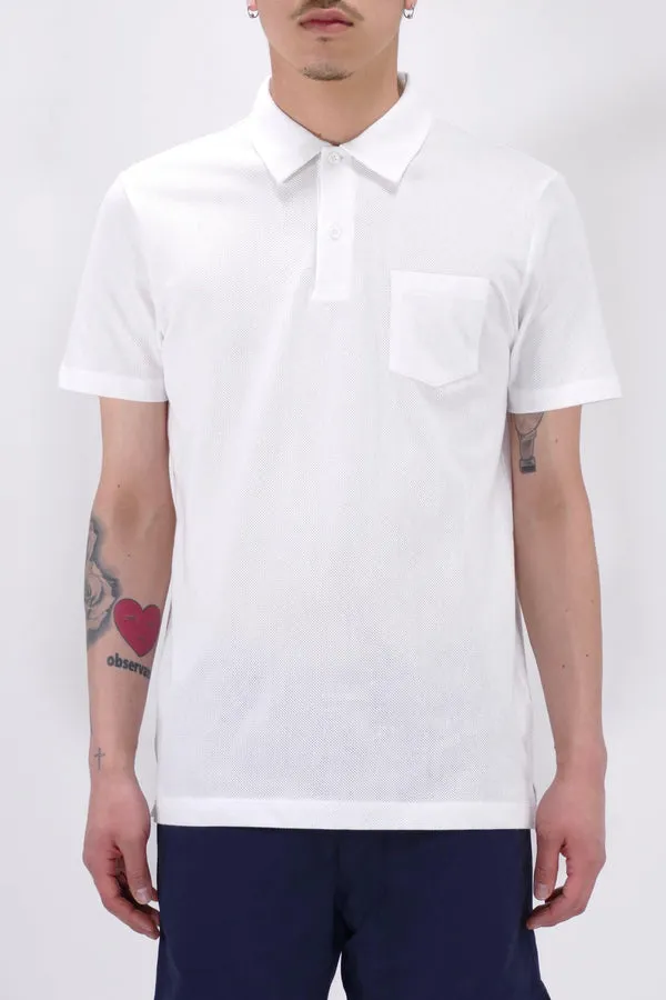 Sunspel Riviera Polo - White