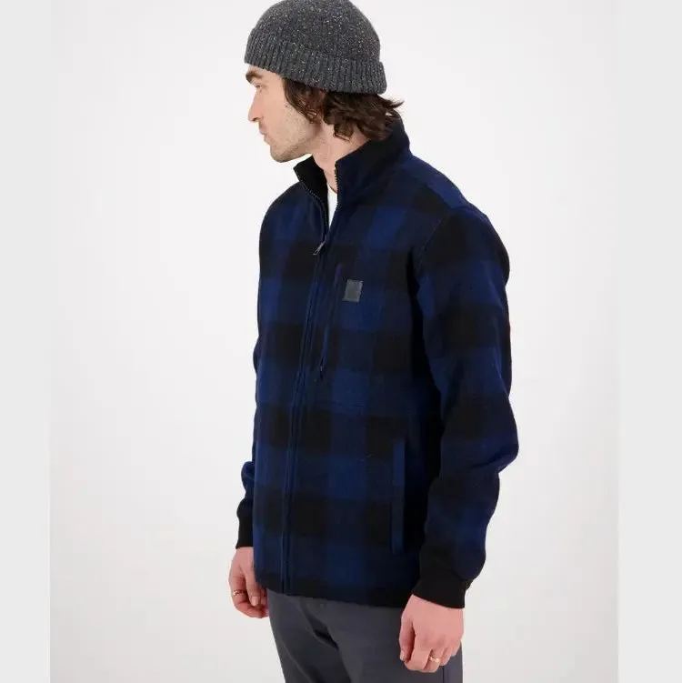 Swanndri Men's Wool Jacket, Traquair Station (Pacific Check)