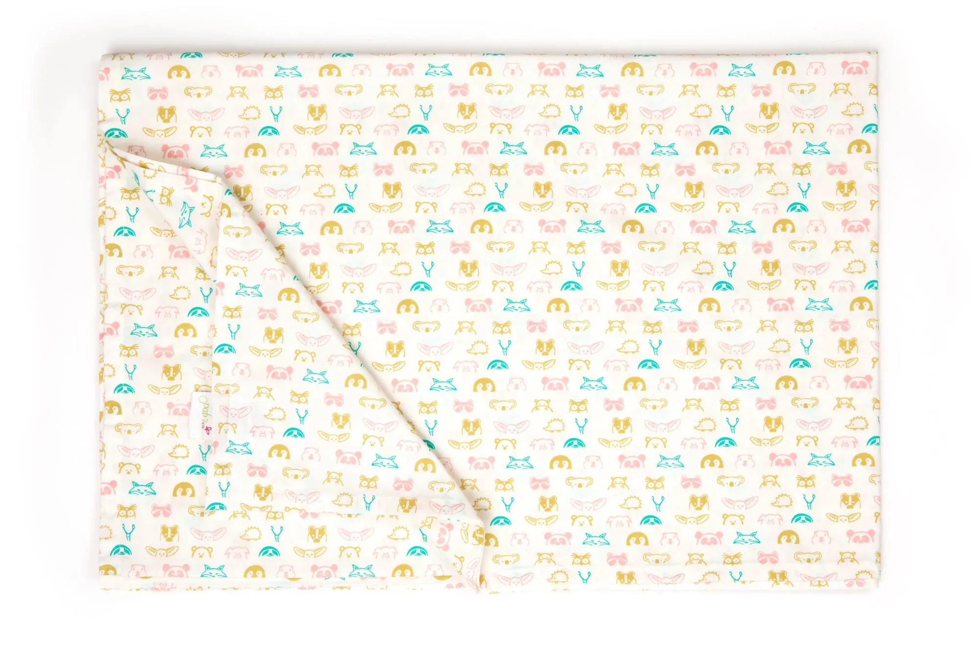 Sweet Bunny Piggy -  Flat Bedsheet Set (3Pc)