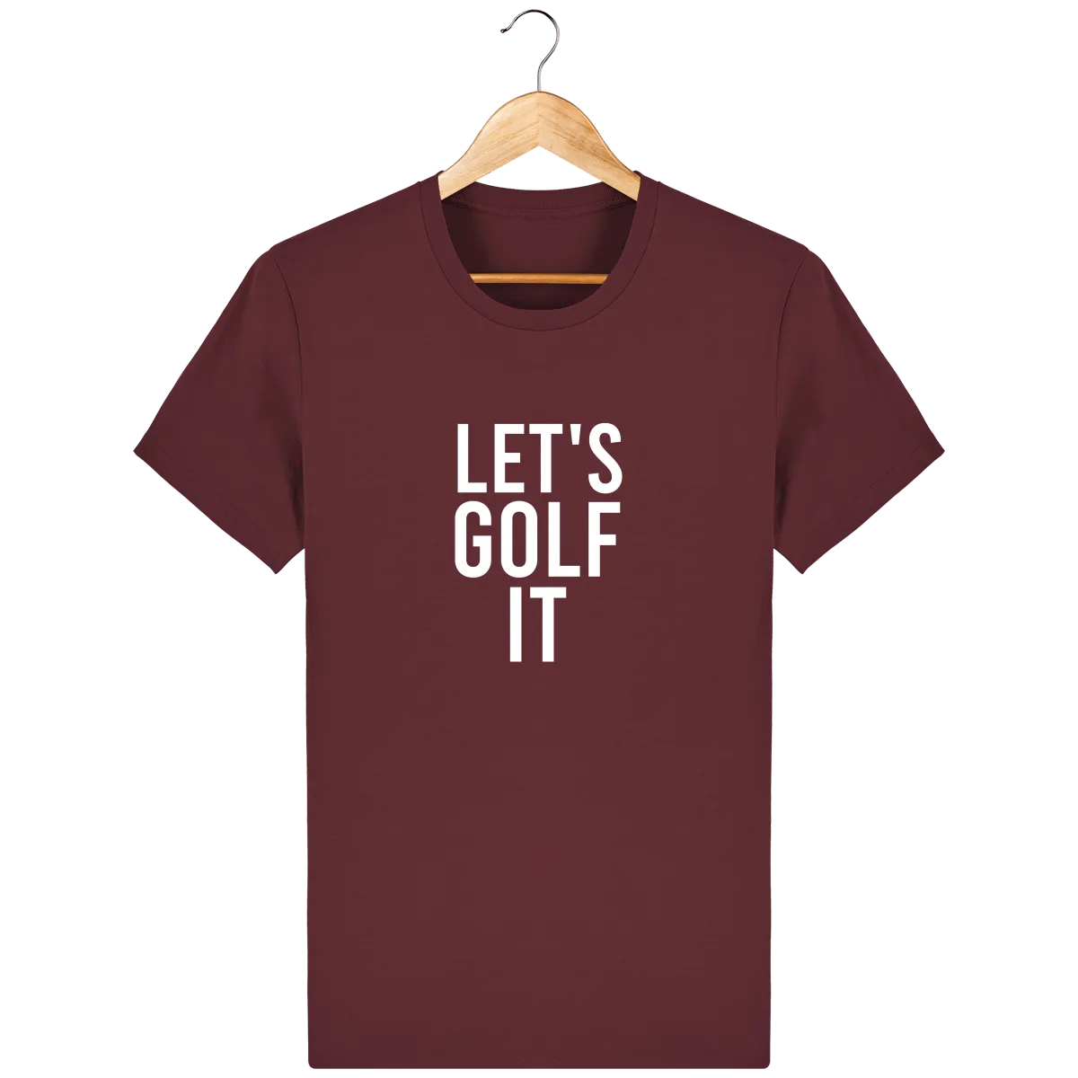 T-Shirt en coton bio LET'S GOLF IT