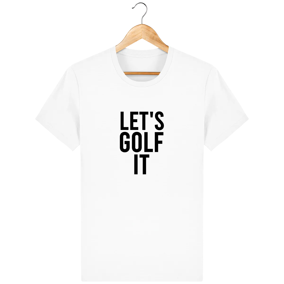 T-Shirt en coton bio LET'S GOLF IT