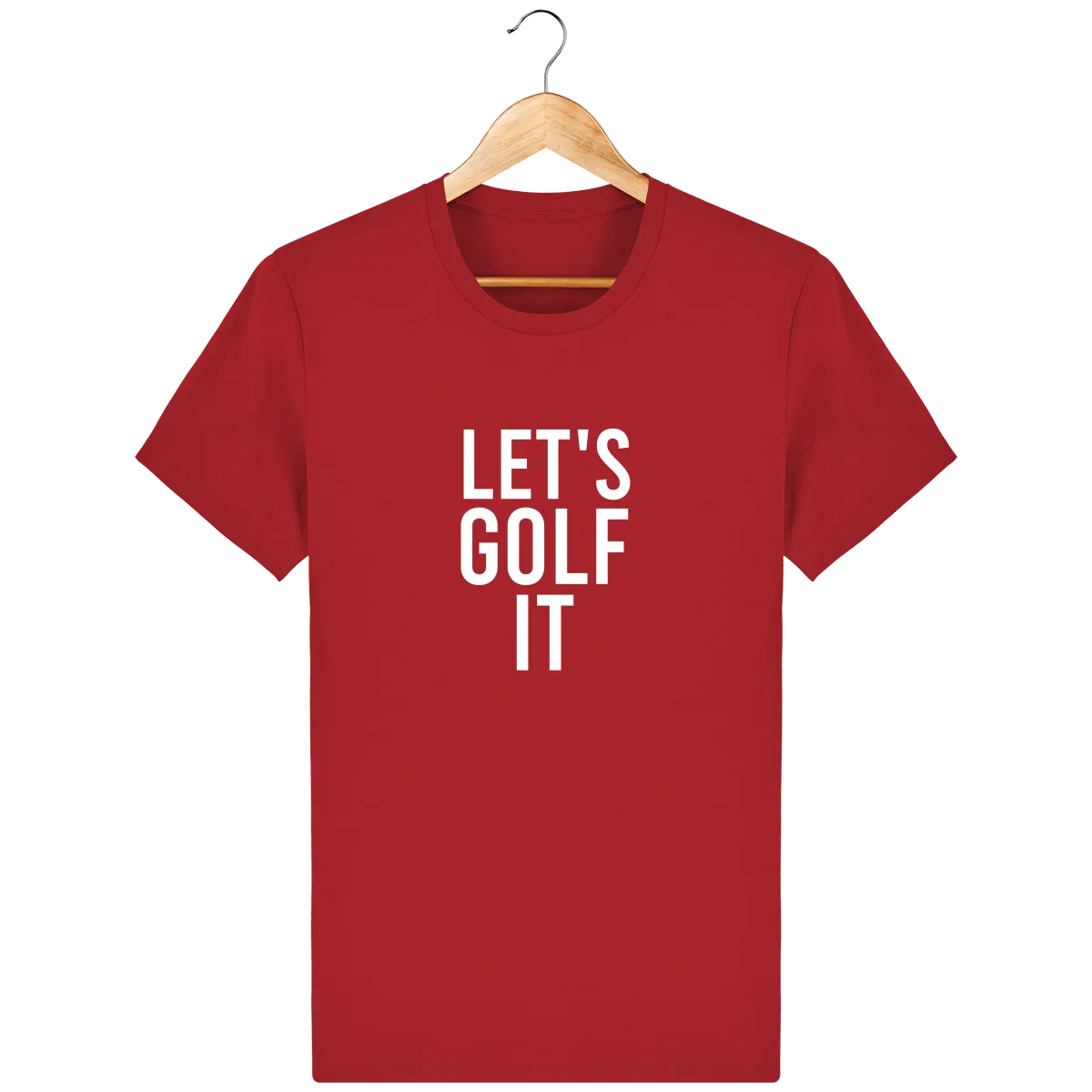 T-Shirt en coton bio LET'S GOLF IT