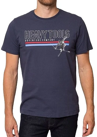 T-Shirt Heavy Tools Metro - Moonlight - men´s