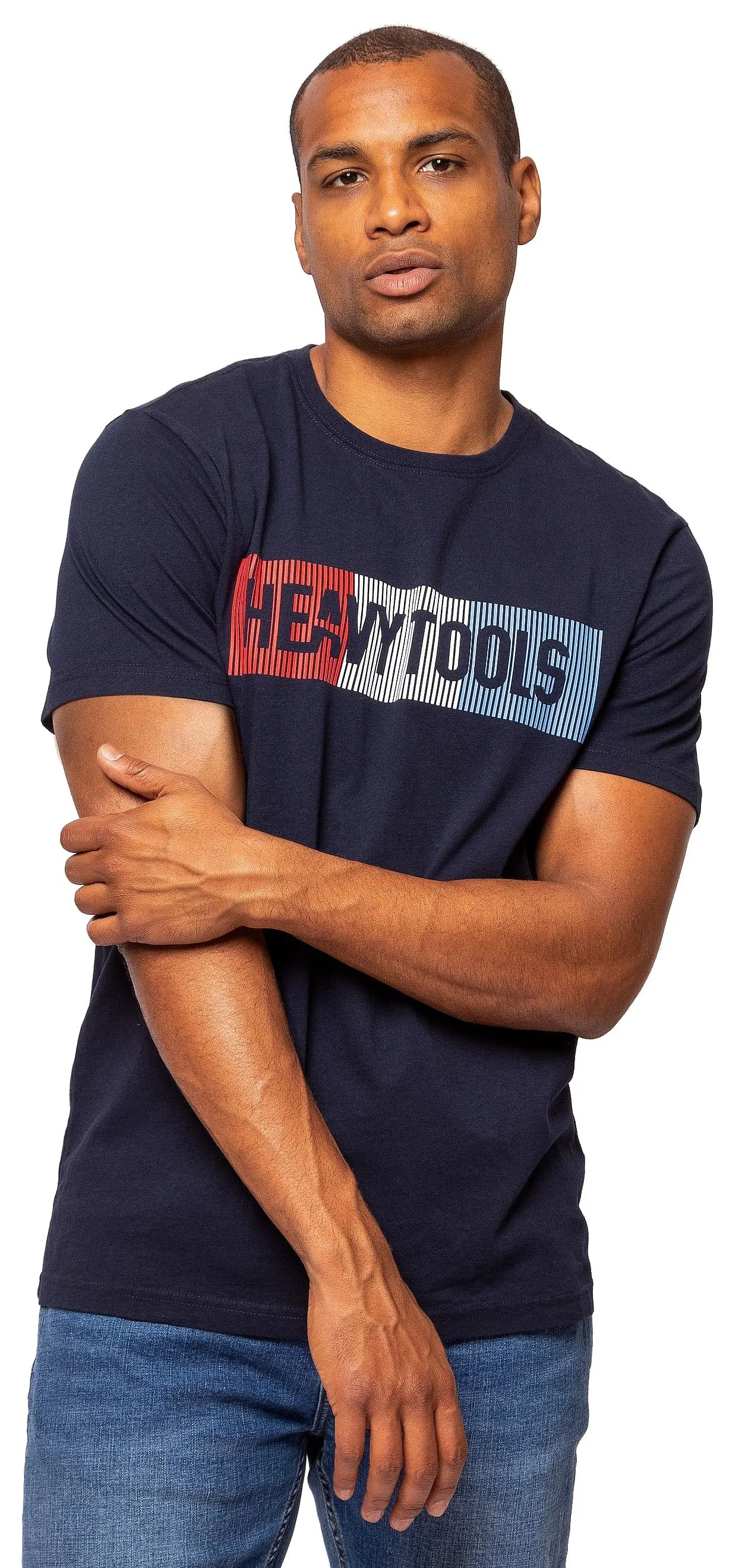 T-Shirt Heavy Tools Mostar - Navy - men´s