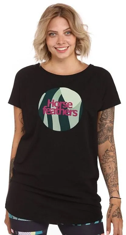 T-Shirt Horsefeathers Madra - Black - women´s