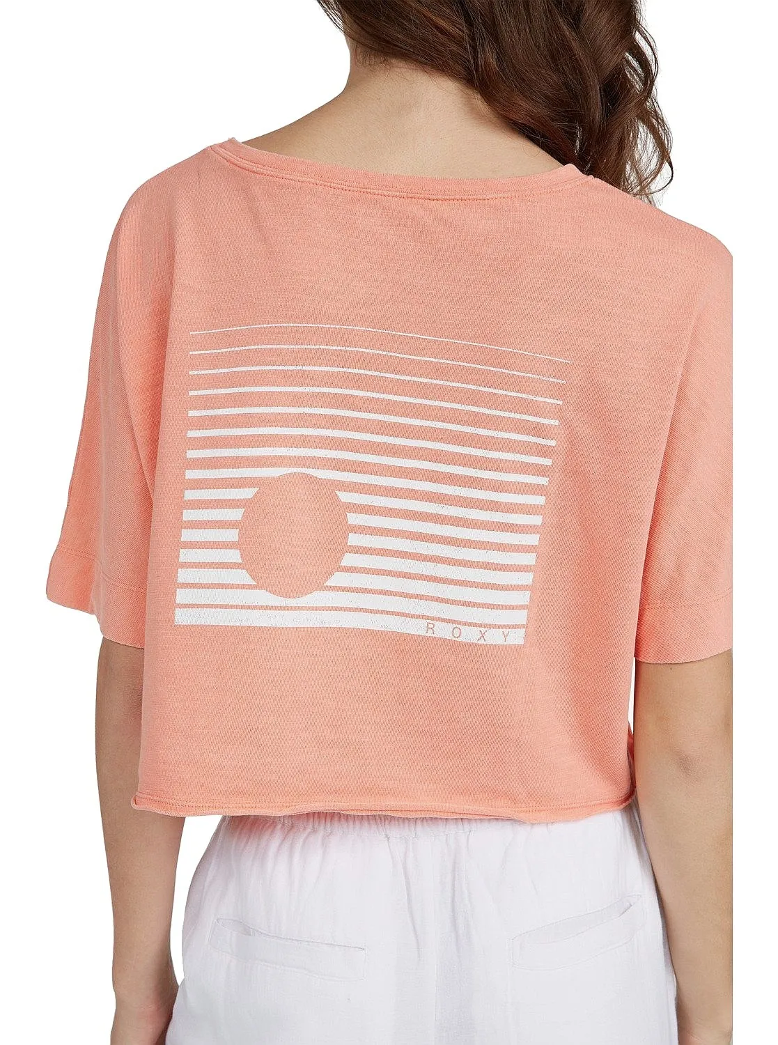 T-Shirt Roxy Super Sun DSTF - MHF0/Fusion Coral - women´s