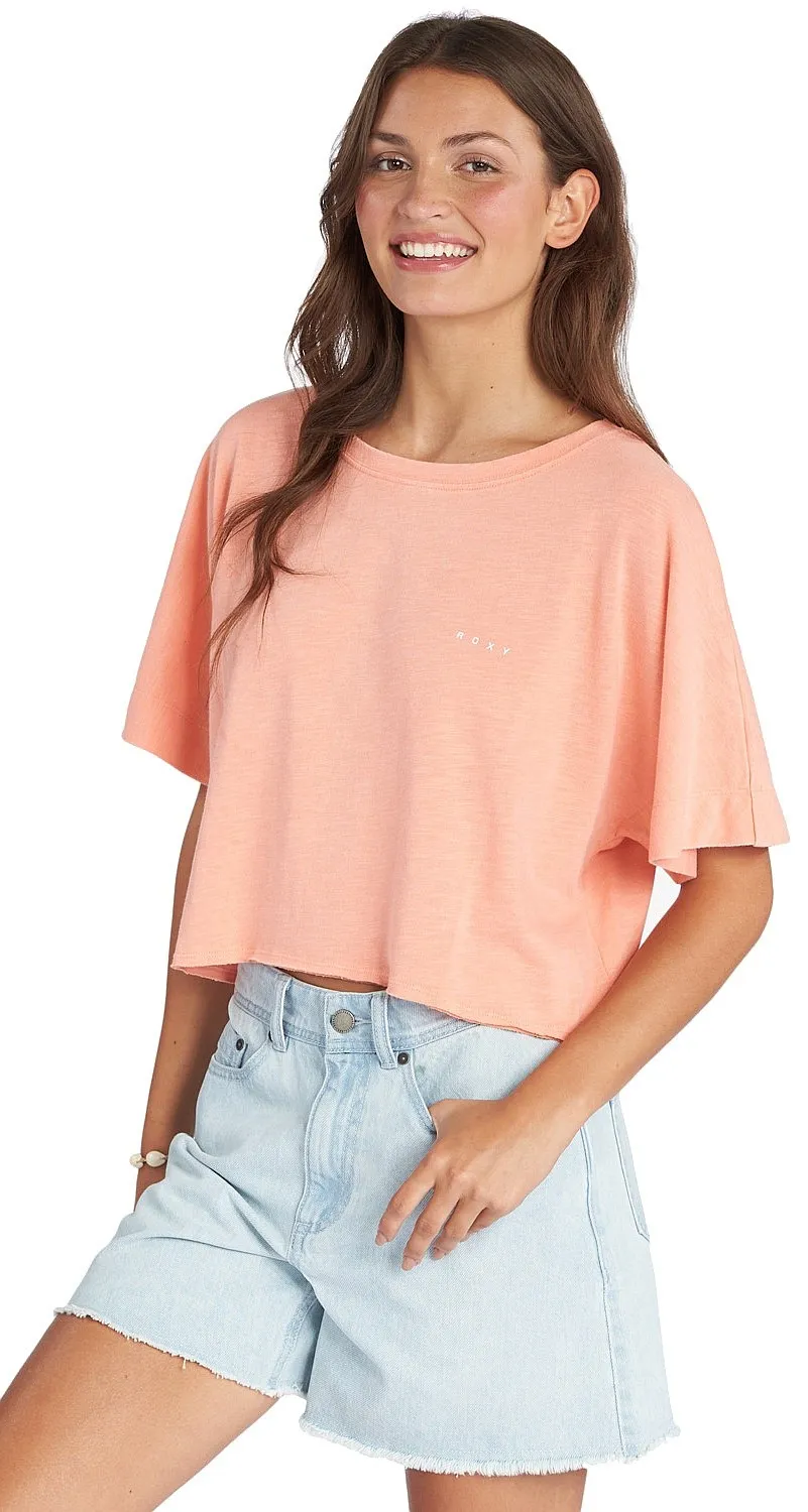 T-Shirt Roxy Super Sun DSTF - MHF0/Fusion Coral - women´s