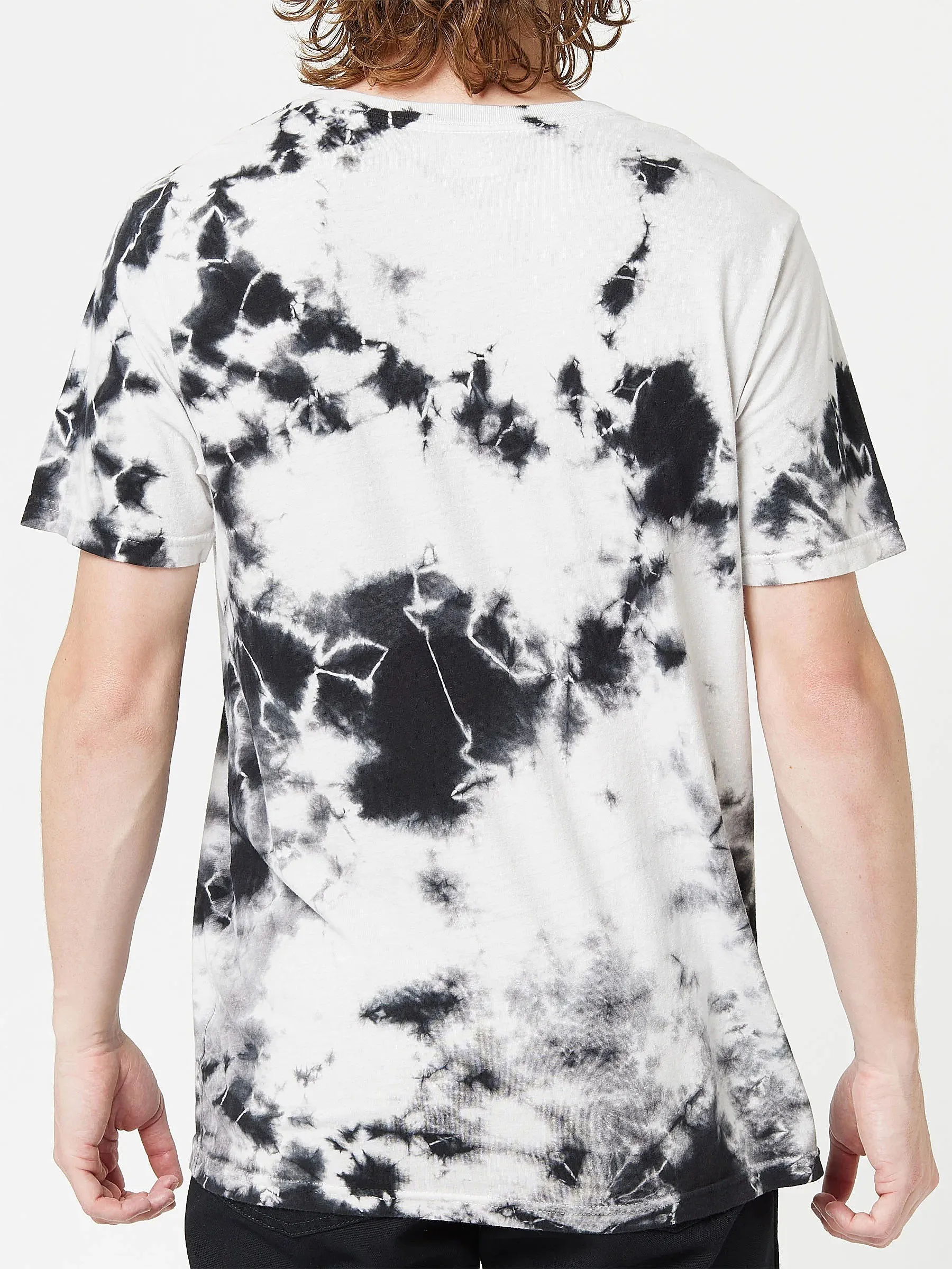 T-Shirt RVCA Matus Shroom - Grey Tie Dye - men´s