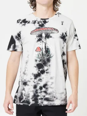 T-Shirt RVCA Matus Shroom - Grey Tie Dye - men´s