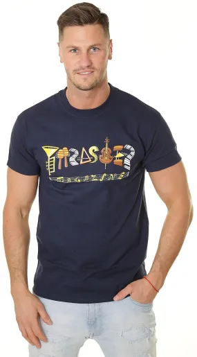 T-Shirt Thrasher Fillmore Logo - Navy Blue - men´s