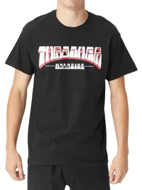 T-Shirt Thrasher Firme Logo - Black - men´s