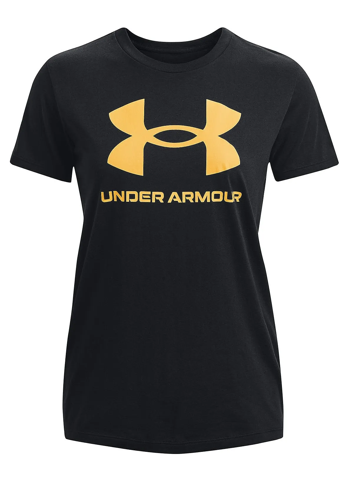 T-Shirt Under Armour Sportstyle Logo - 004/Black/Rise - women´s