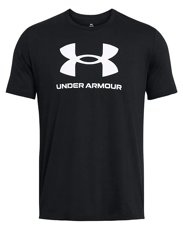 T-Shirt Under Armour Sportstyle Logo Update - Black/White - men´s