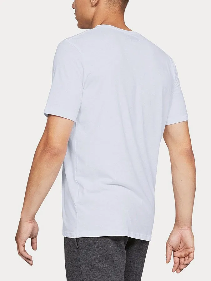 T-Shirt Under Armour Sportstyle Logo - White/Black - men´s