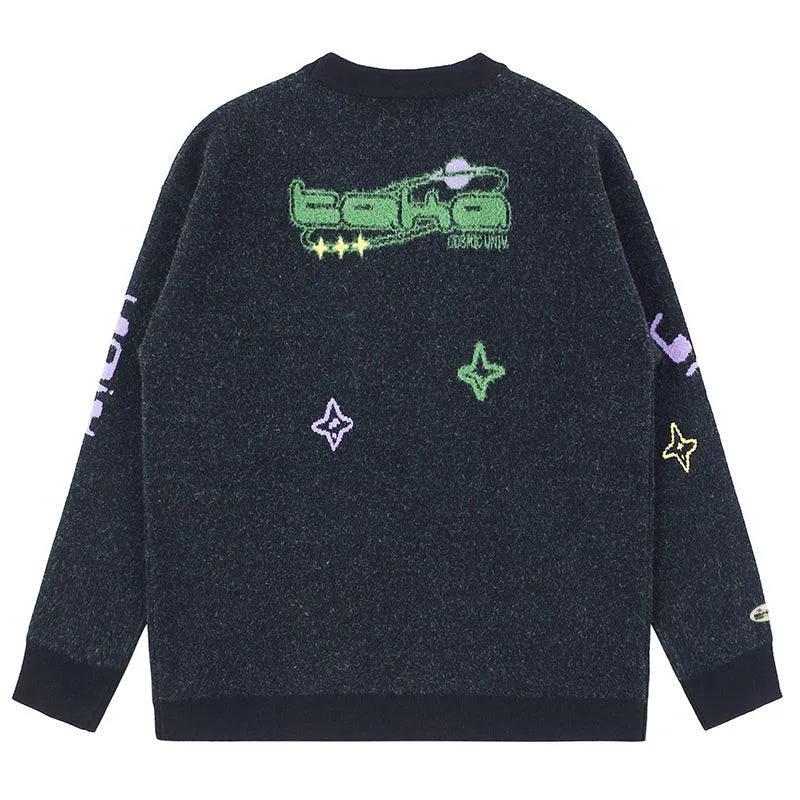 TAKA Original Cosmic Univ. Yeh Momo heavy knit jumper