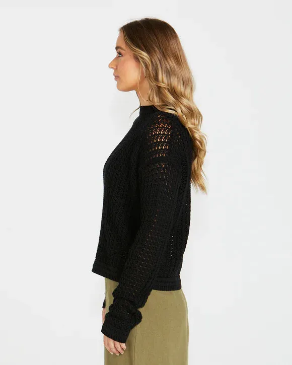 Talullah Knit -Black Sass