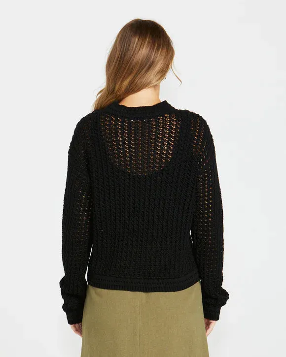 Talullah Knit -Black Sass