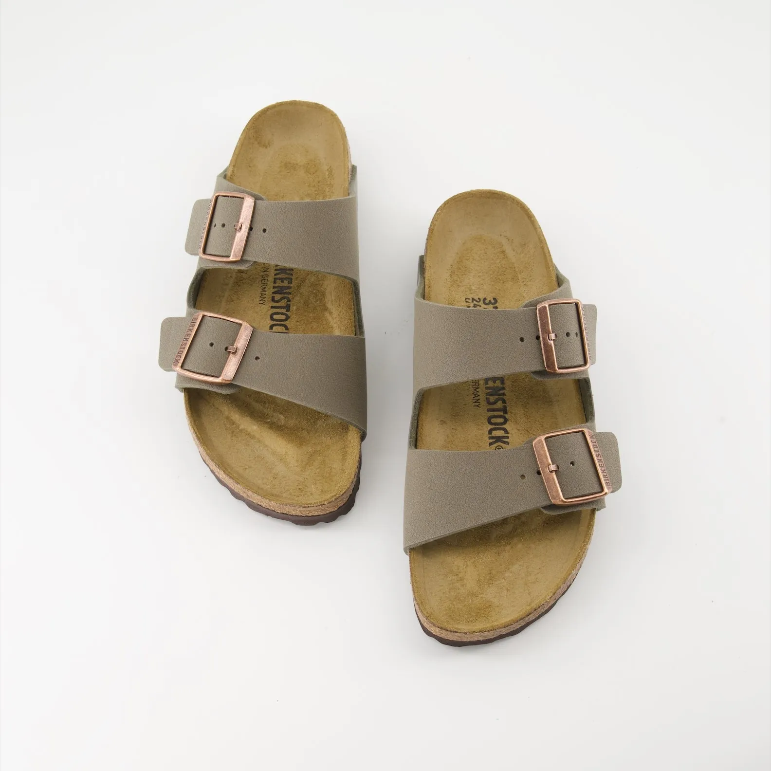 Taupe Arizona Birko-Flor Slides