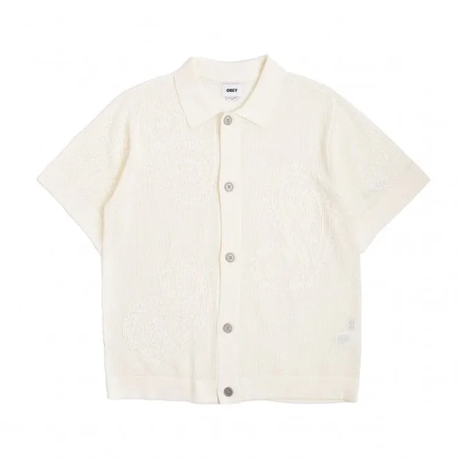 Teardrop Open Knit Shirt