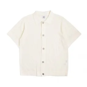 Teardrop Open Knit Shirt