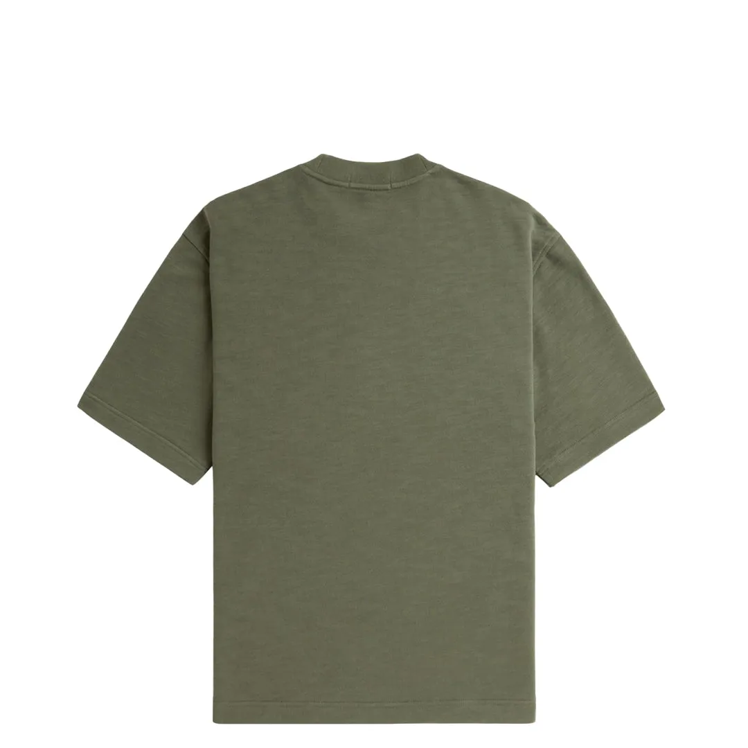 TEXTURED LOOPBACK T-SHIRT