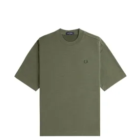 TEXTURED LOOPBACK T-SHIRT