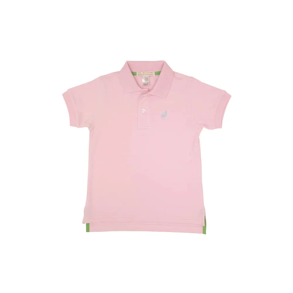 Beaufort Bonnet Palm Beach Pink Prim Proper Polo SS Pima