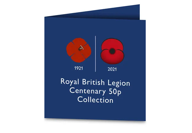 The RBL Centenary BU 50p Set