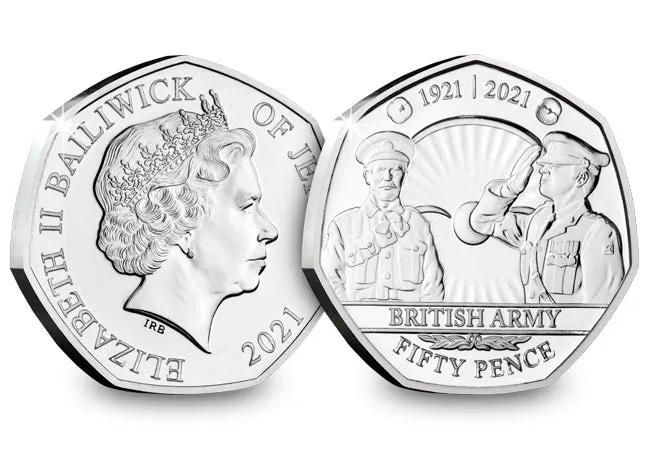 The RBL Centenary BU 50p Set