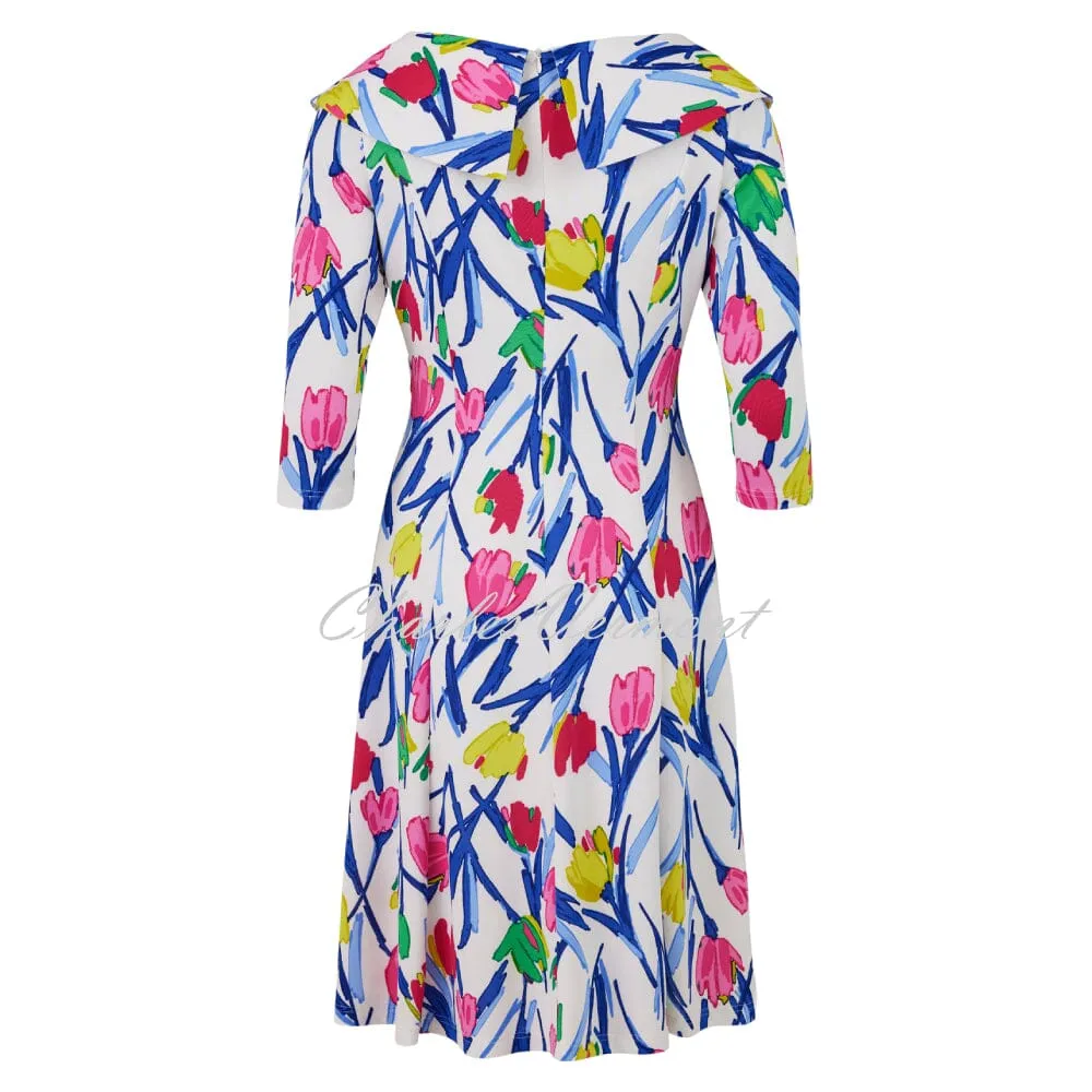 Tia Floral Printed Dress - Style 78653-7576-12