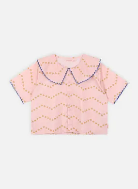 Tinycottons Zigzag Shirt in Pink