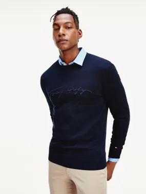 Tommy Hilfiger Autograph Sweater - Tonal Jumpers