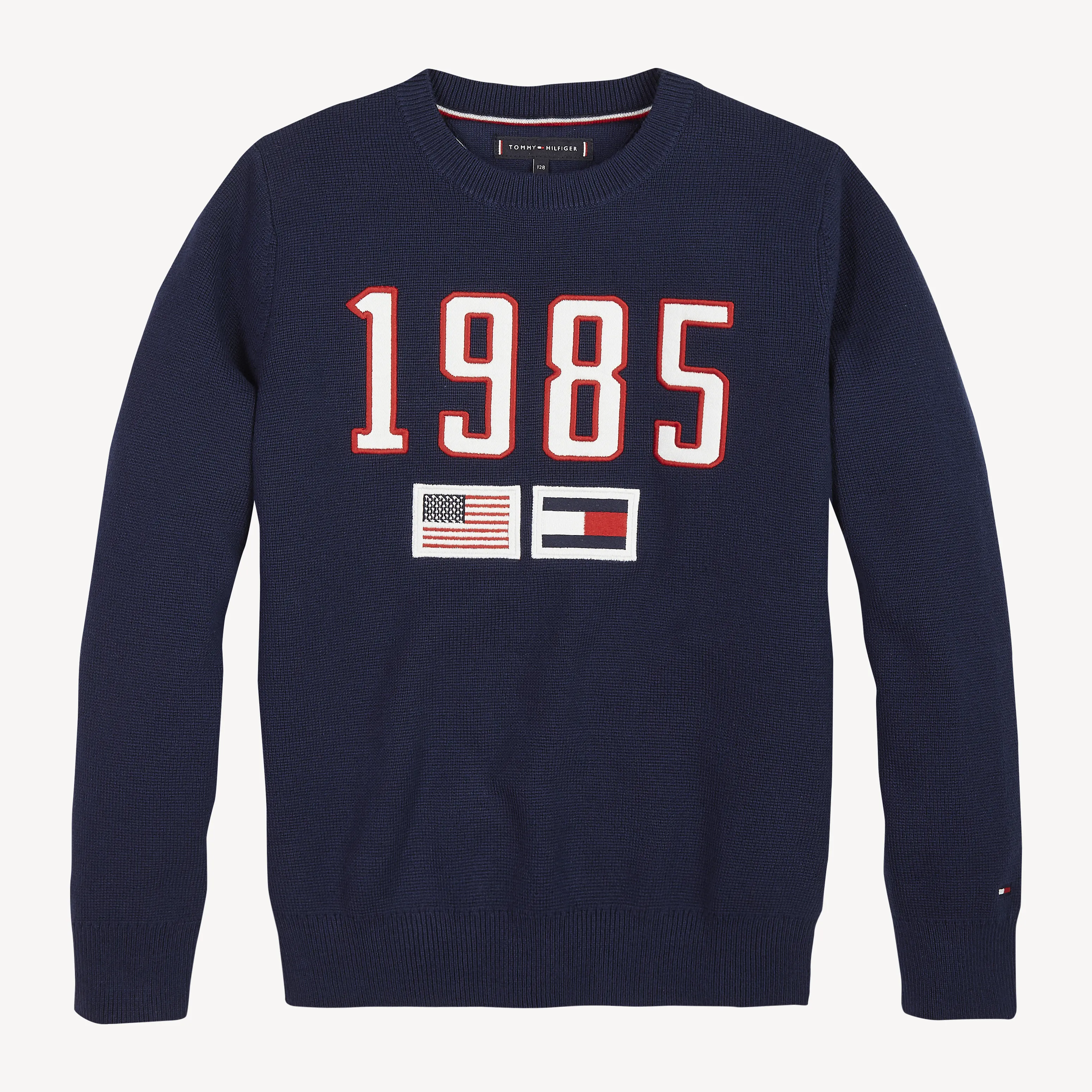 Tommy Hilfiger Boys 3-7 1985 Logo Jumper - Shop Jumpers Now