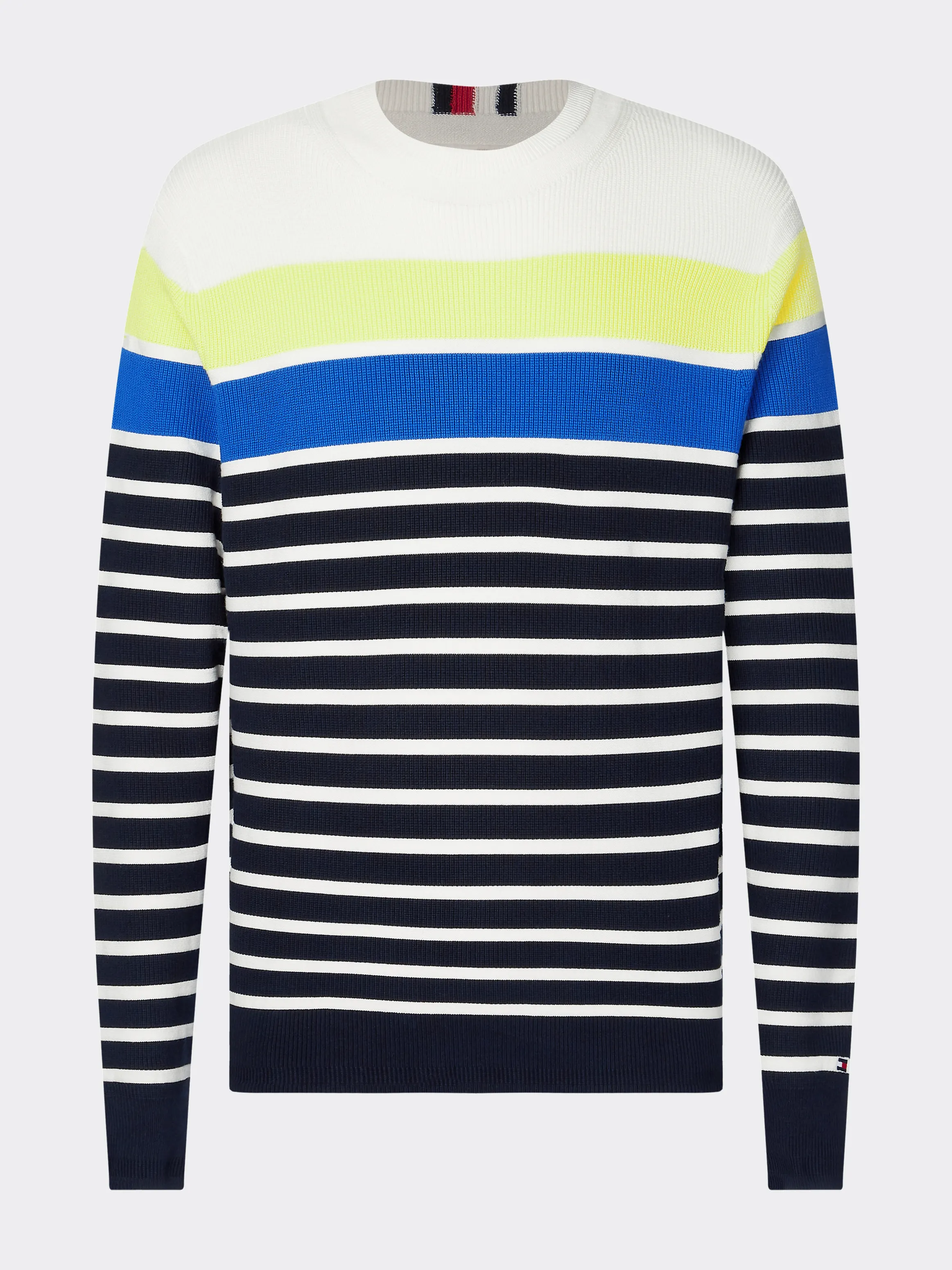 Tommy Hilfiger Breton Stripe Crew Neck Jumper - Jumpers