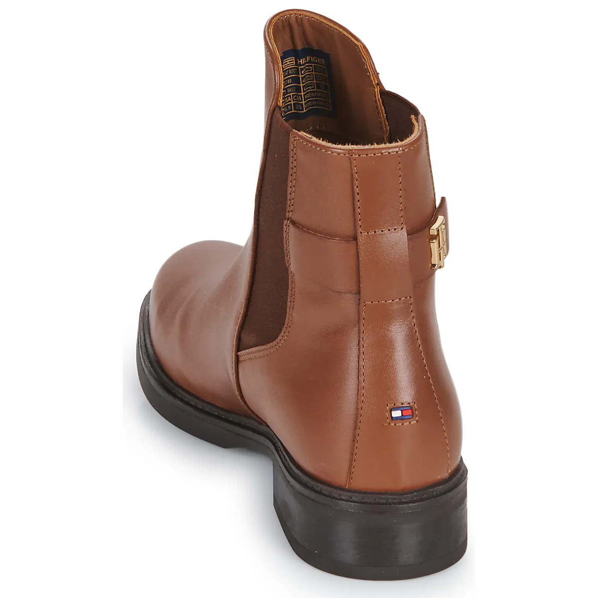 Tommy Hilfiger TH LEATHER FLAT BOOT