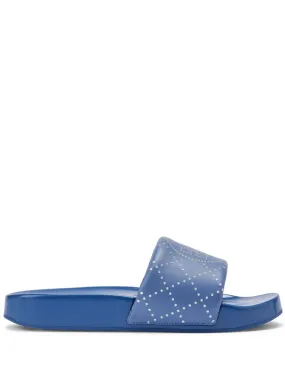 Tory Burch Double T slides - Blue