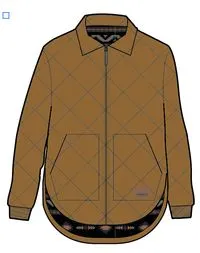 Trekker Insulated Shirt Jacket - Golden Brown