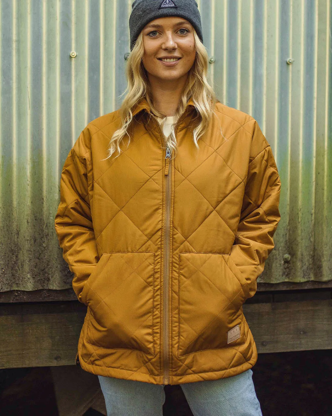 Trekker Insulated Shirt Jacket - Golden Brown