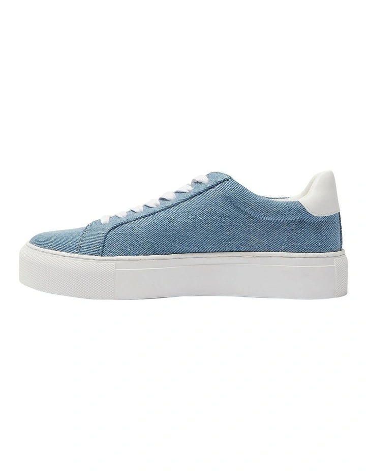 Trio Sneakers in Denim/White