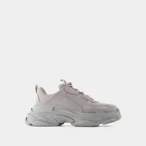 Triple S Sneakers - Balenciaga - Synthetic - Grey