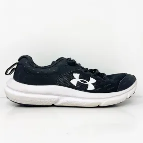 Under Armour Boys Charged Assert 10 3026182-001 Black Running Shoes Sneakers 6Y