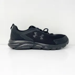 Under Armour Mens Charged Assert 9 3024857 Black Running Shoes Sneakers 9.5 4E