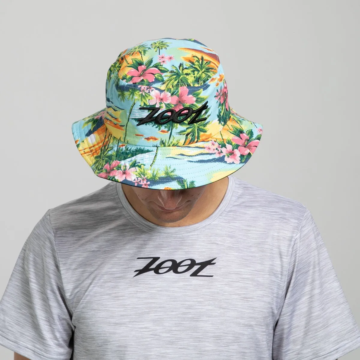 Unisex Bucket Hat - Yellow Floral