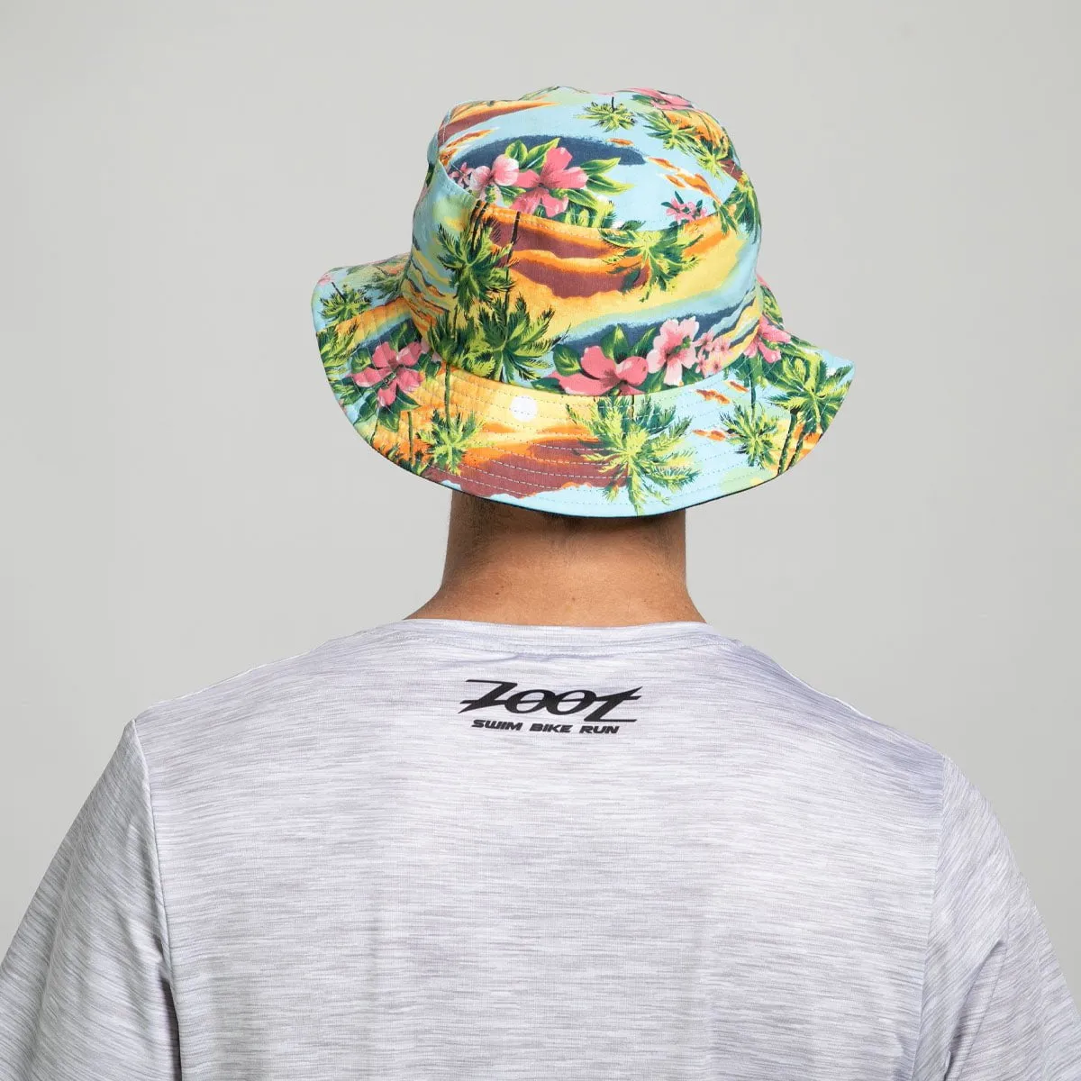 Unisex Bucket Hat - Yellow Floral