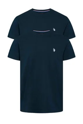 U.S. POLO ASSN. 2-Pack Cloud Navy T-shirt