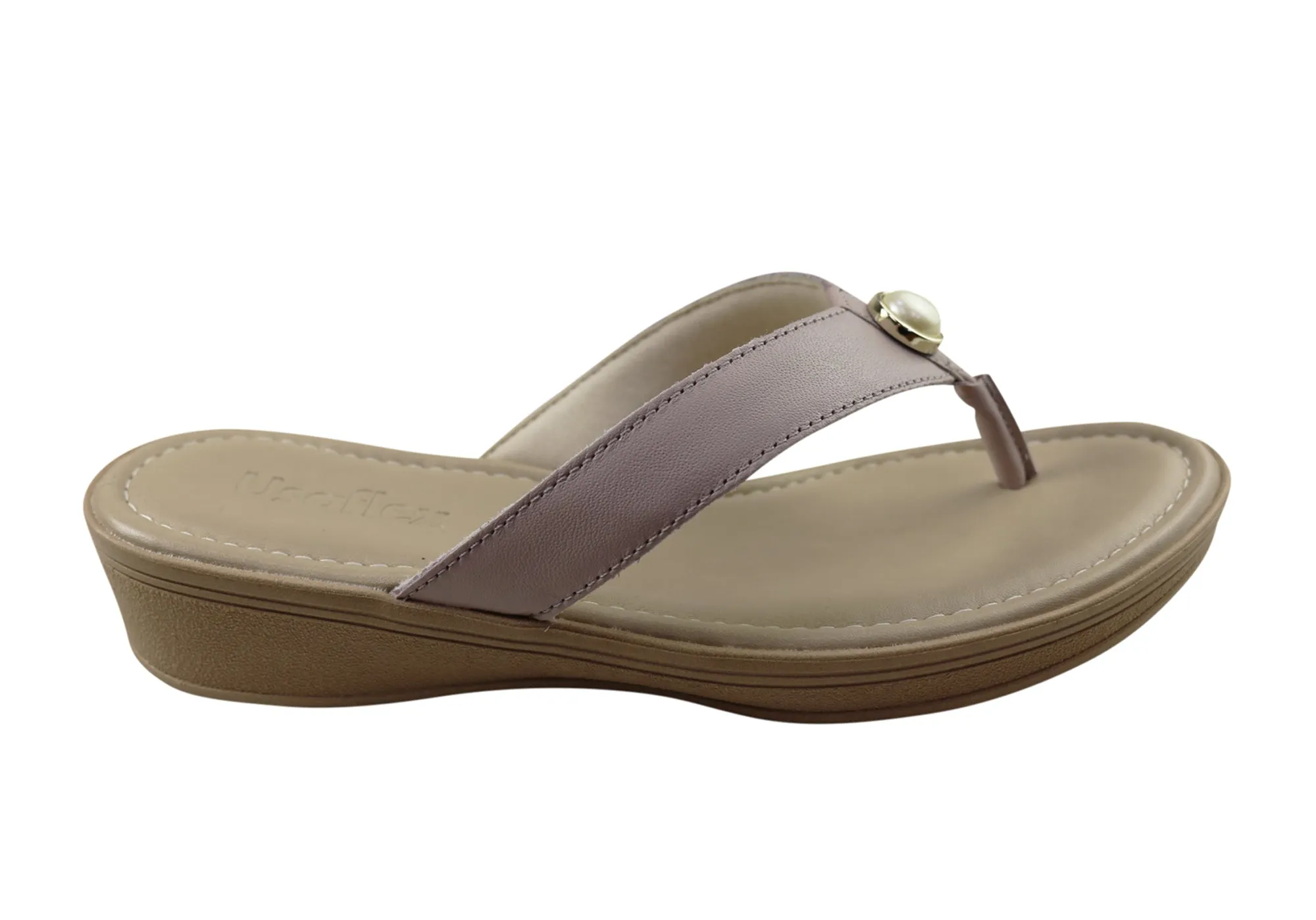 Usaflex Pyrmont Womens Comfortable Thongs Sandals Made In Brazil