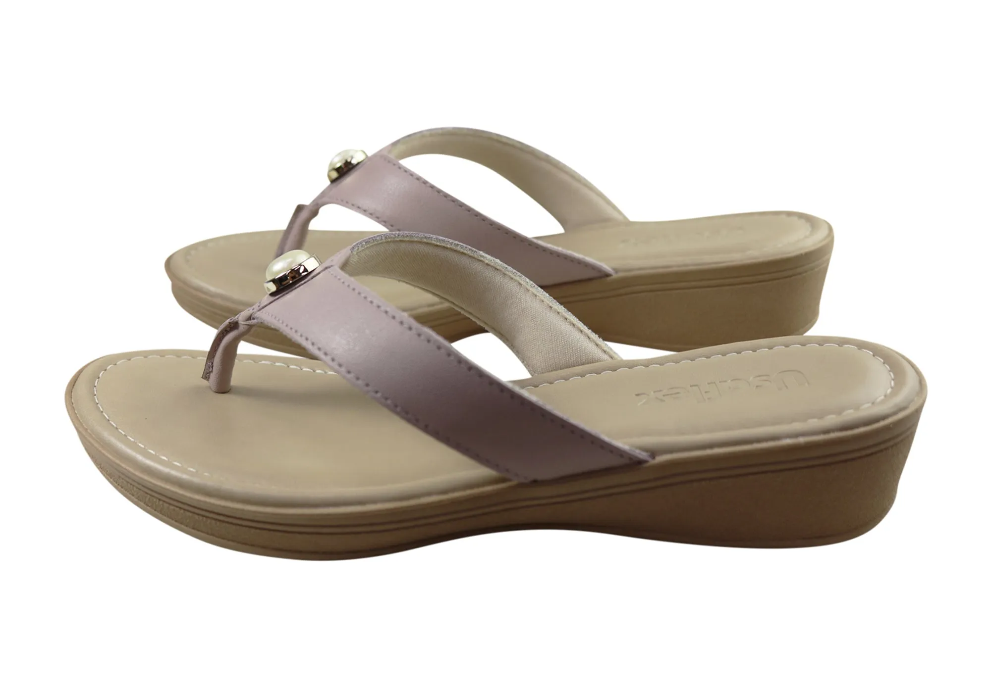 Usaflex Pyrmont Womens Comfortable Thongs Sandals Made In Brazil