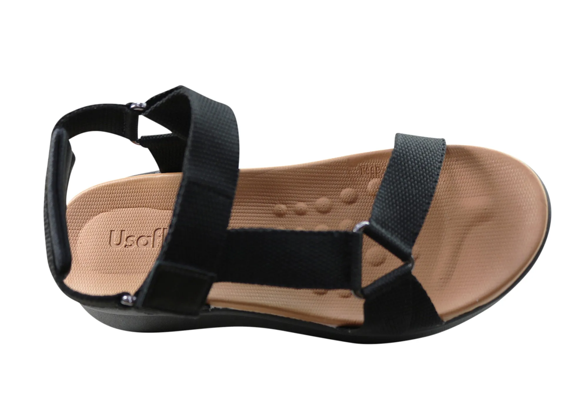 Usaflex Reece Womens Comfortable Sandals Made In Brazil