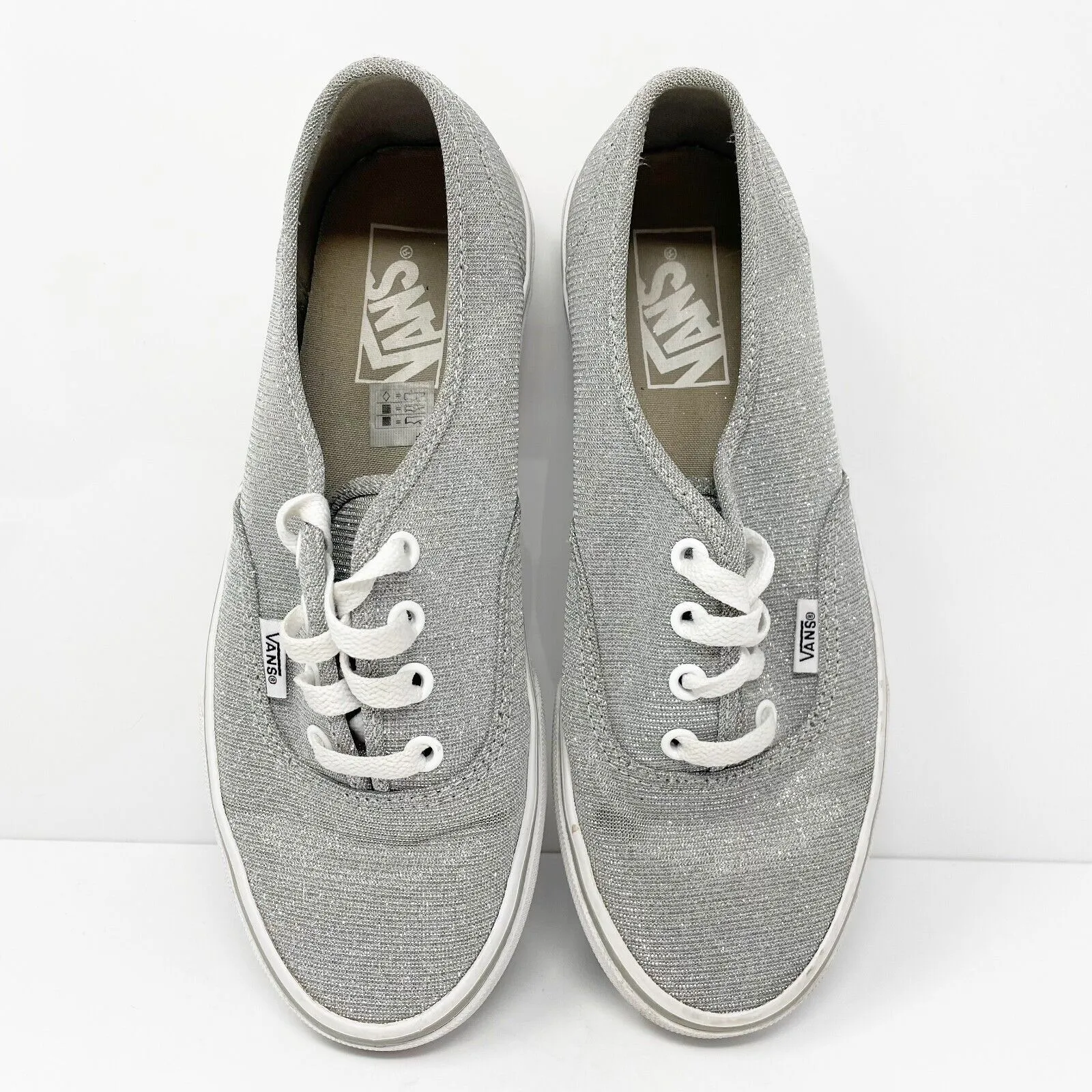 Vans Unisex Off The Wall 721278 Gray Casual Shoes Sneakers Size M 6 W 7.5