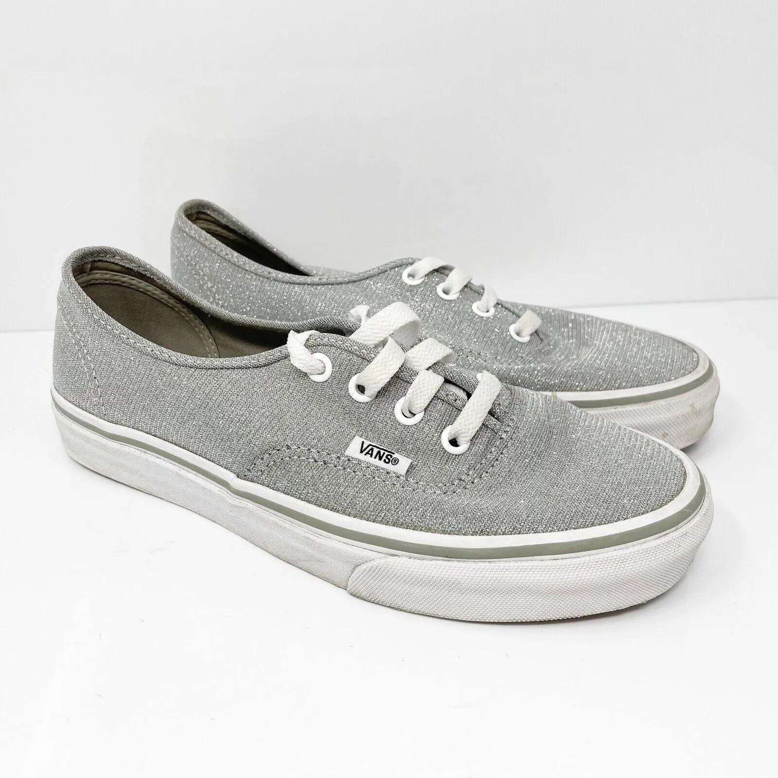 Vans Unisex Off The Wall 721278 Gray Casual Shoes Sneakers Size M 6 W 7.5